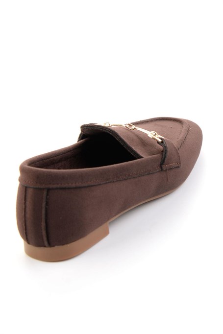 Kahve  Kadın Loafer Ayakkabı K01671057872