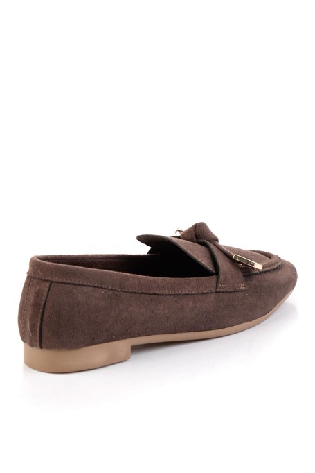 Kahve  Kadın Loafer Ayakkabı K01688011572