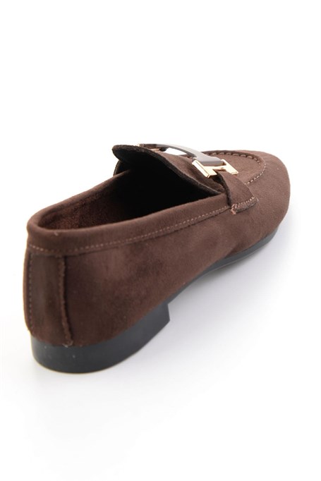 Kahve  Kadın Loafer Ayakkabı K01688012272