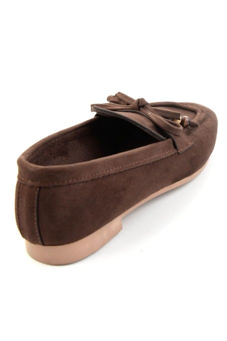 Kahve  Kadın Loafer Ayakkabı K01688012672