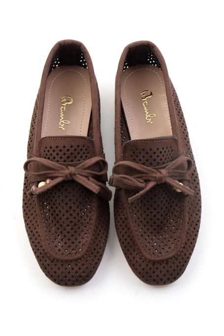 Kahve  Kadın Loafer Ayakkabı K01688012772