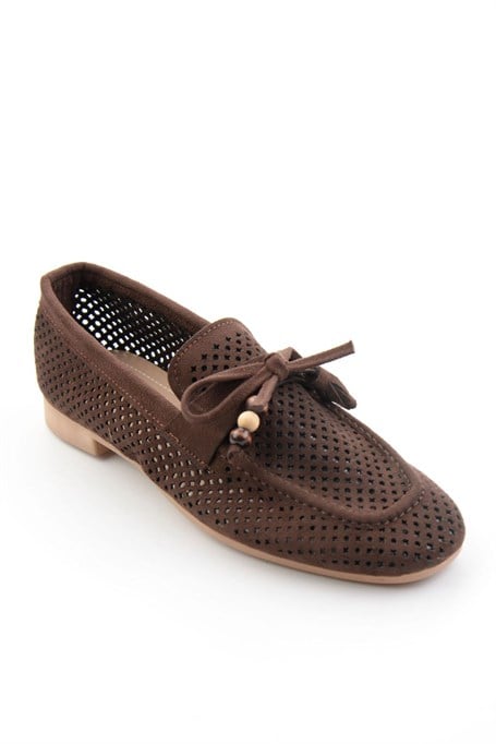 Kahve  Kadın Loafer Ayakkabı K01688012772