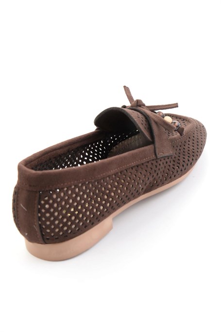 Kahve  Kadın Loafer Ayakkabı K01688012772