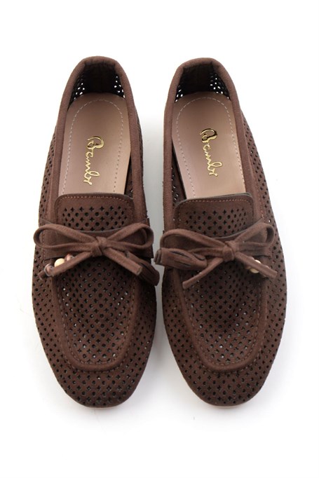 Kahve  Kadın Loafer Ayakkabı K01688012772