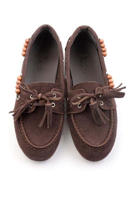 Kahve  Kadın Loafer Ayakkabı K01936070072