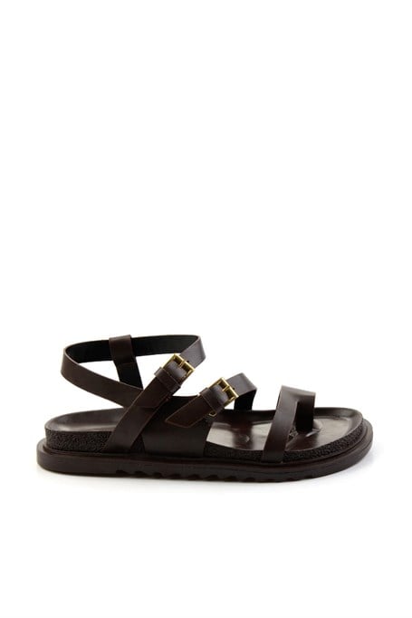 Kahve  Kadın Sandalet K05606036709