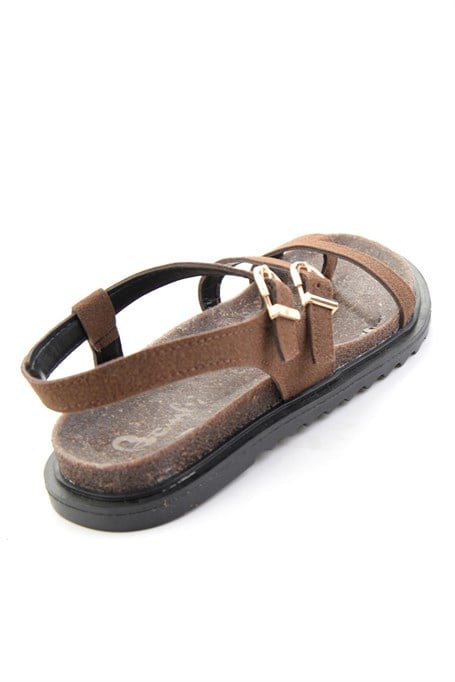 Kahve  Kadın Sandalet K05688504072