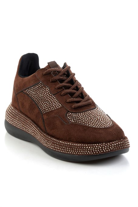 Kahve  Kadın Sneaker K01228090987