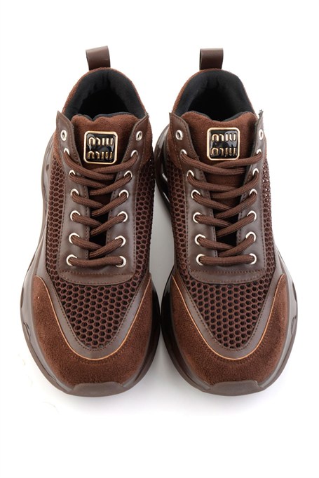 Kahve  Kadın Sneaker K01228091422