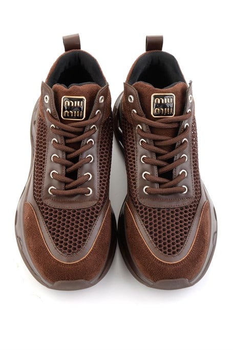 Kahve  Kadın Sneaker K01228091422