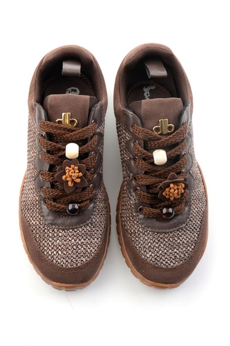 Kahve  Kadın Sneaker K01235002828