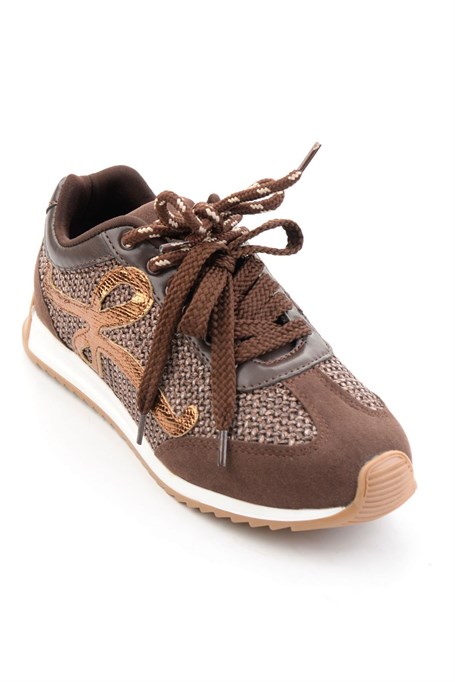 Kahve  Kadın Sneaker K01235003228