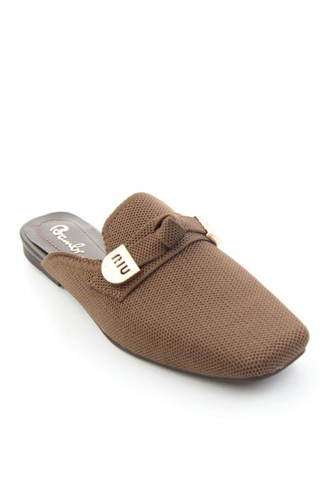 Kahve  Kadın Terlik K04327080582
