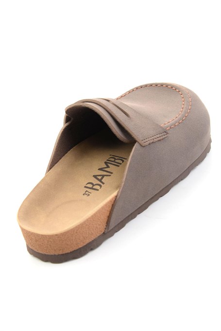 Kahve  Kadın Terlik K04444060371