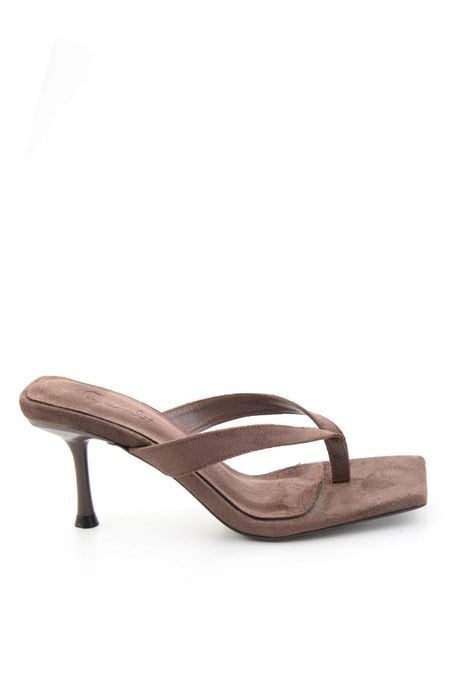 Kahve  Kadın Terlik K04565080172