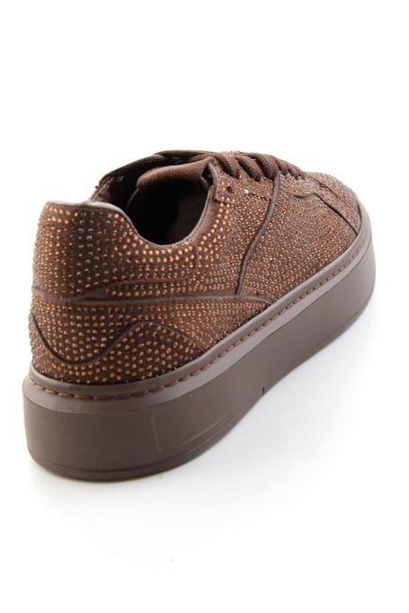 Kahve Kahve Süet  Kadın Sneaker K01791072772