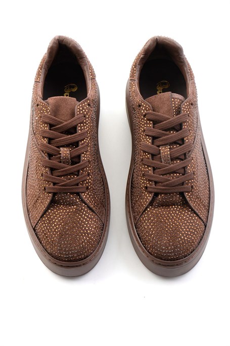 Kahve Kahve Süet  Kadın Sneaker K01791072772