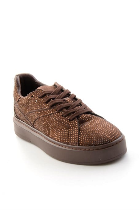 Kahve Kahve Süet  Kadın Sneaker K01791072772