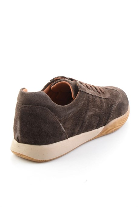 Kahve Süet Hakiki Deri Kadın Sneaker K01756111102