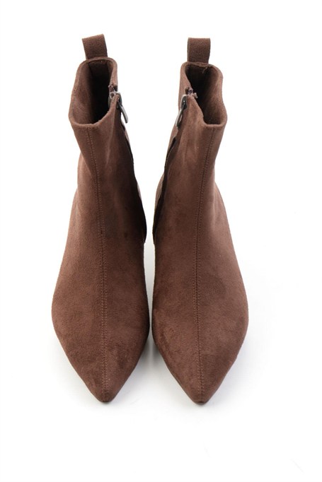 Kahve Süet  Kadın Bot & Bootie K02391085372