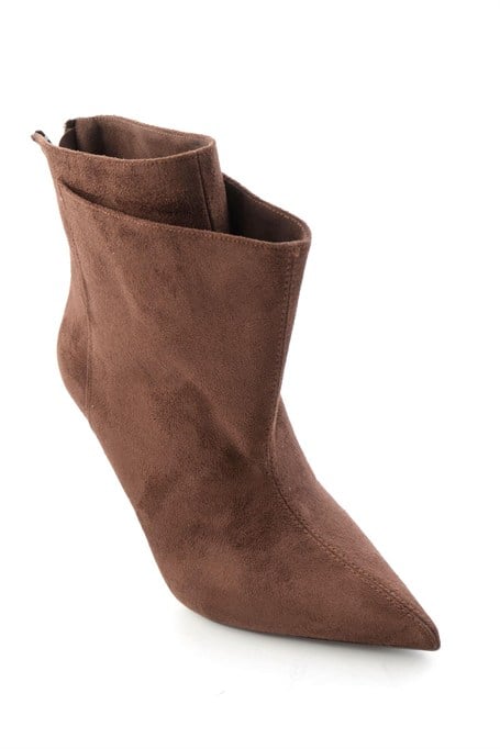 Kahve Süet  Kadın Bot & Bootie K02522068072