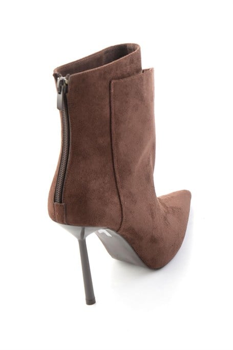 Kahve Süet  Kadın Bot & Bootie K02522068072