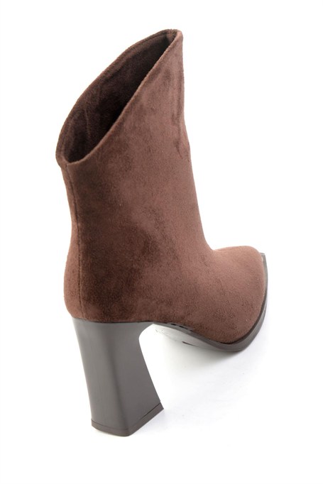 Kahve Süet  Kadın Bot & Bootie K02824270672
