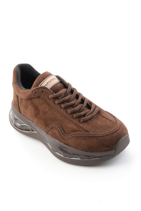 Kahve Süet  Kadın Sneaker K01228092472