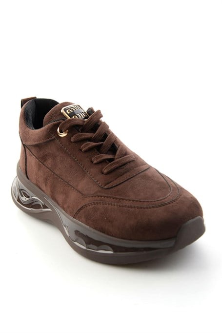 Kahve Süet  Kadın Sneaker K01228092572