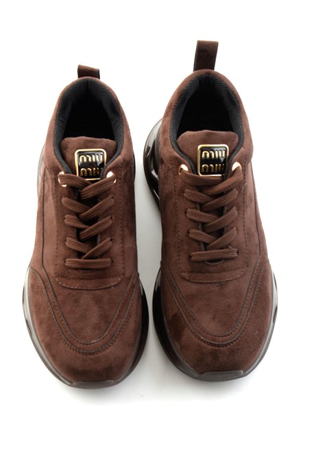 Kahve Süet  Kadın Sneaker K01228092572