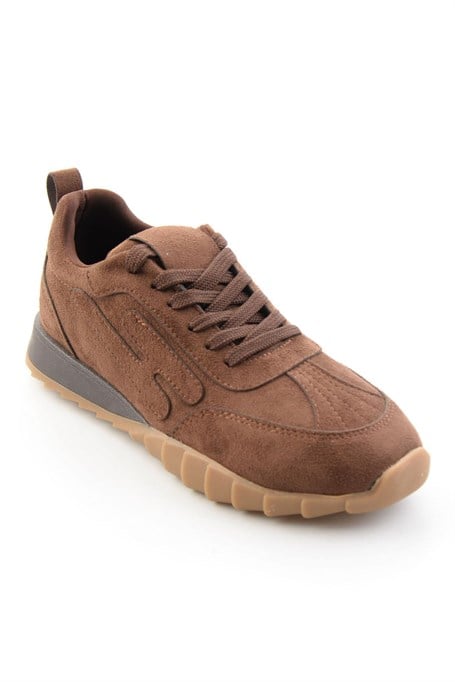 Kahve Süet  Kadın Sneaker K01234050472