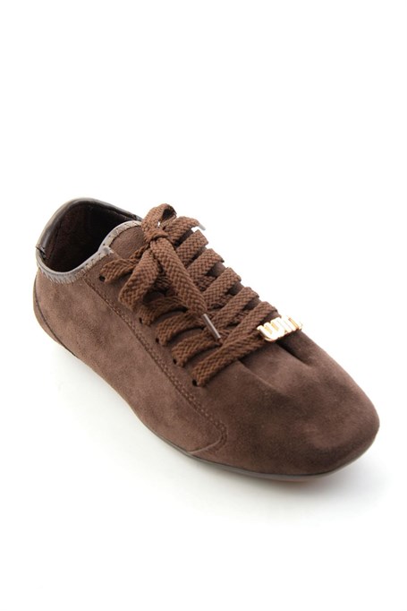 Kahve Süet  Kadın Sneaker K01235044672