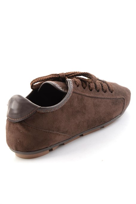 Kahve Süet  Kadın Sneaker K01235044672