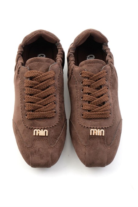 Kahve Süet  Kadın Sneaker K01235044772
