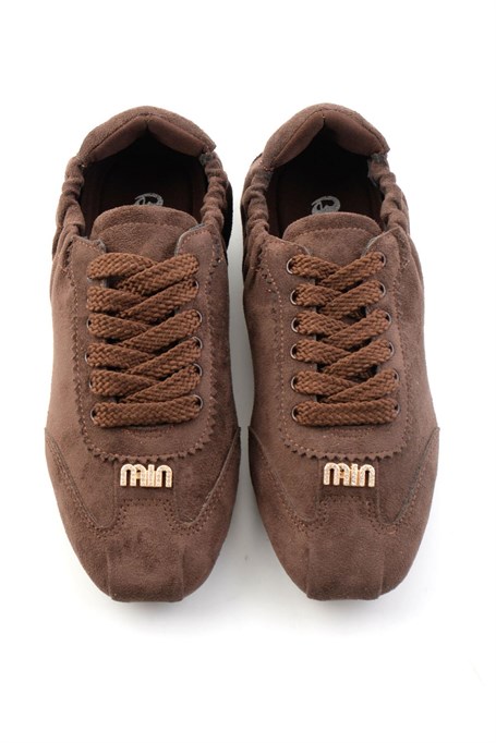 Kahve Süet  Kadın Sneaker K01235044772