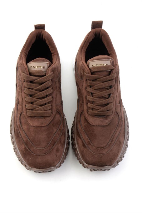 Kahve Süet  Kadın Sneaker K01313004172