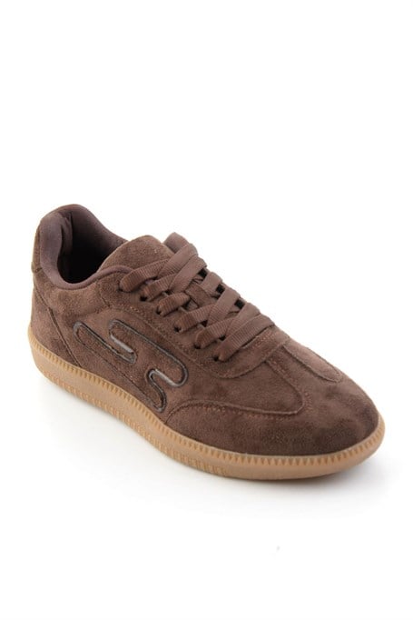 Kahve Süet  Kadın Sneaker K01705000372