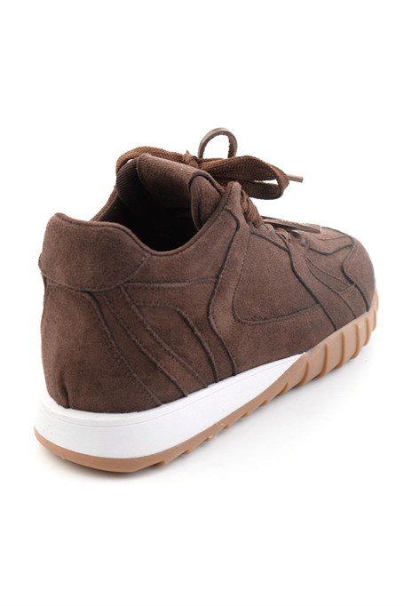 Kahve Süet  Kadın Sneaker K01791073272