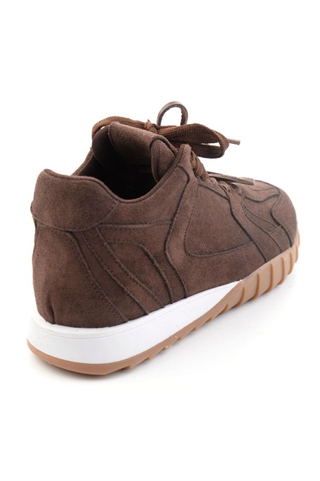 Kahve Süet  Kadın Sneaker K01791073272