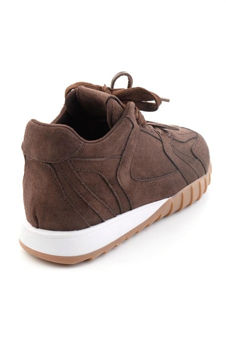 Kahve Süet  Kadın Sneaker K01791073272