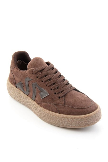 Kahve Süet  Kadın Sneaker K01791073872