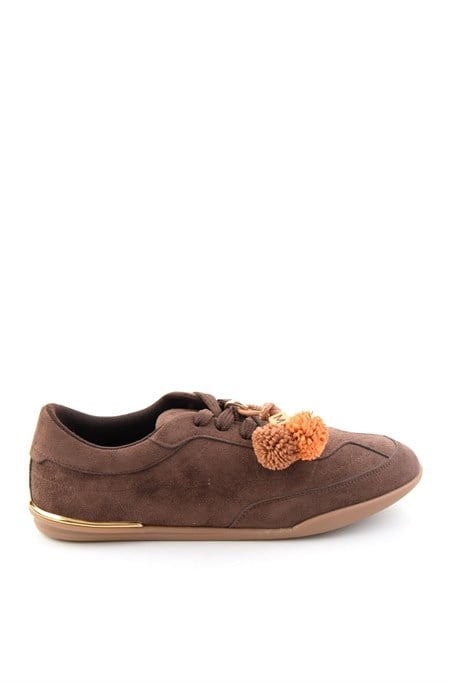 Kahve Süet  Kadın Sneaker K01791074172
