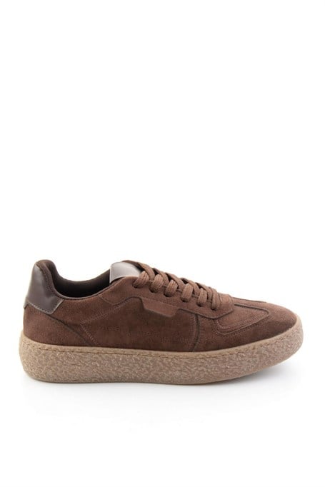Kahve Süet  Kadın Sneaker K01791074372