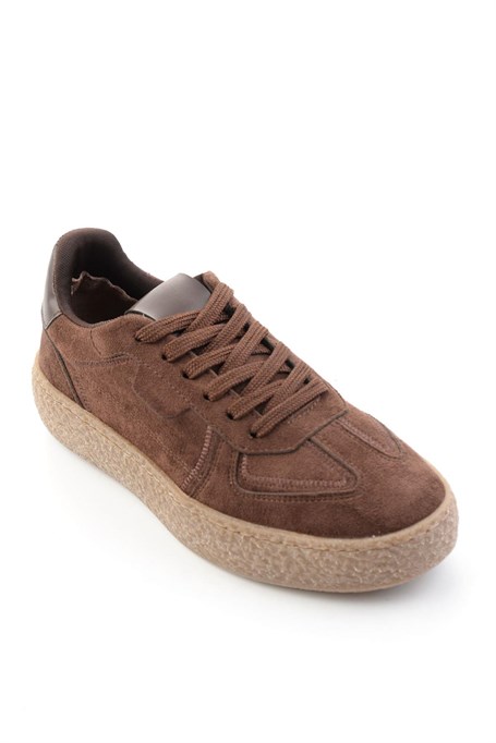 Kahve Süet  Kadın Sneaker K01791074372