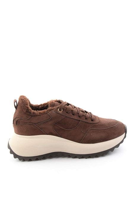 Kahve Süet  Kadın Sneaker K01791074472