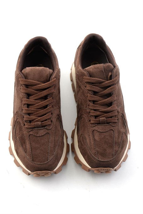 Kahve Süet  Kadın Sneaker K01791731072