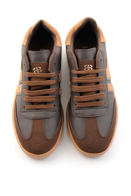 Kahve Süet  Kadın Sneaker K01833025072