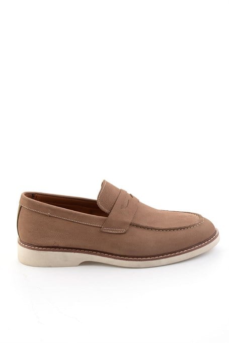 Kum Hakiki Deri Erkek Loafer Ayakkabı E01547010701