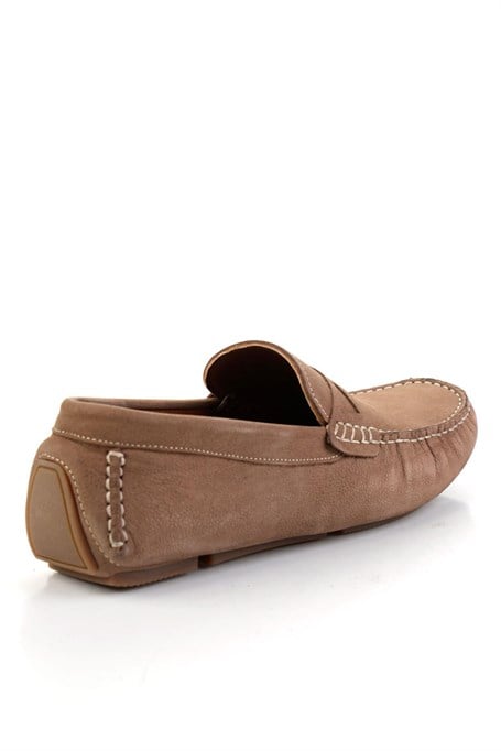 Kum Hakiki Deri Erkek Loafer Ayakkabı E01547007801