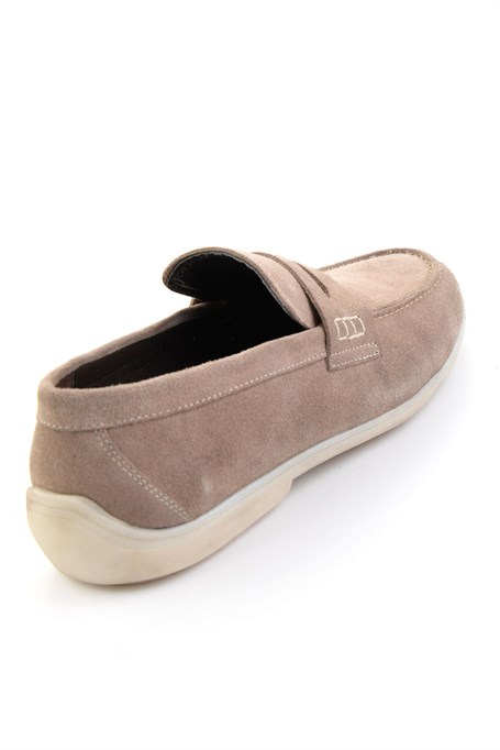 Kum Hakiki Deri Erkek Loafer Ayakkabı E01054408202